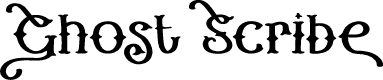 Ghost Scribe Regular
