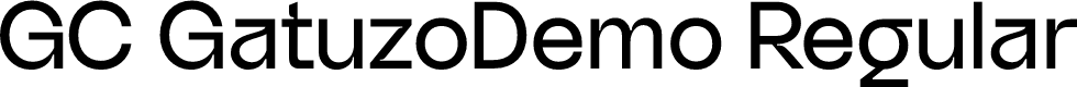 GC GatuzoDemo Regular
