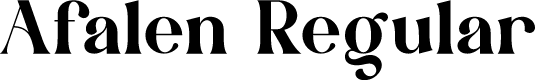 Afalen Regular