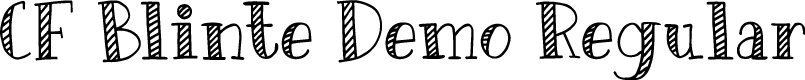 CF Blinte Demo Regular