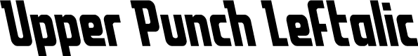 Upper Punch Leftalic