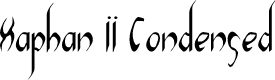 Xaphan II Condensed