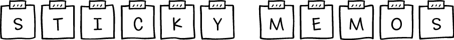 Sticky Memos Demo 
