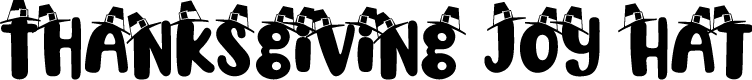 Thanksgiving Joy Hat