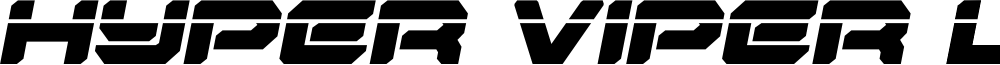Hyper Viper Laser Semi-Italic