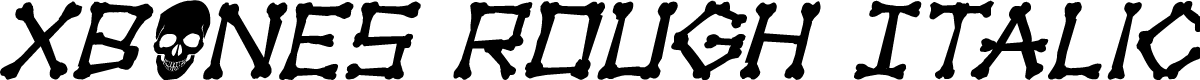 xBONES Rough Italic