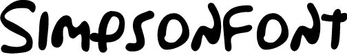 Simpsonfont