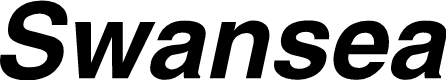Swansea Bold Italic