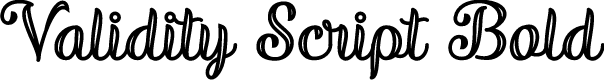 ValidityScriptBoldPERSONALUSE