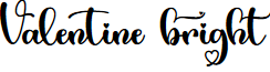 Valentine Bright - Pesonal Use