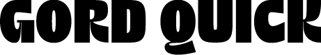 Gord Qucik Black
