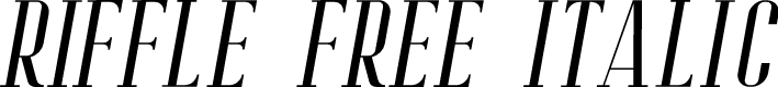 Riffle Free Italic