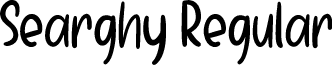 Searghy Regular