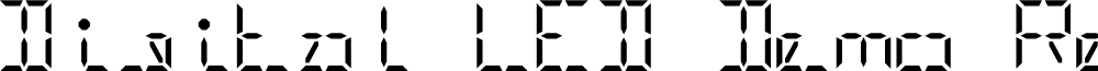 Digital LED-Demo Regular