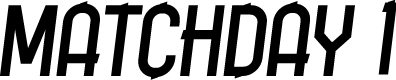 Matchday Italic