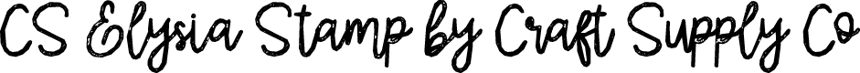 CS Elysia Stamp Regular Demo