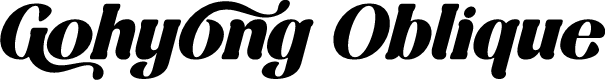 Gohyong Oblique