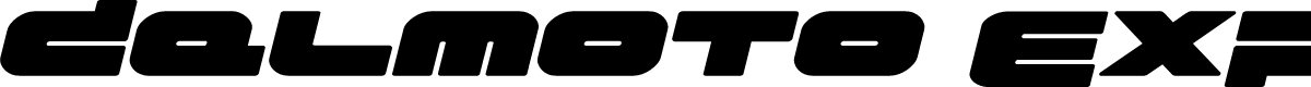 Delmoto Expanded Italic