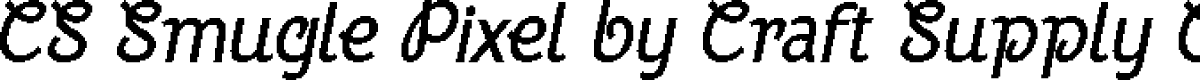 CS Smugle Pixel Regular Demo