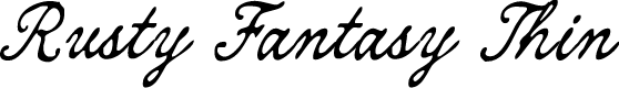 Rusty Fantasy Thin