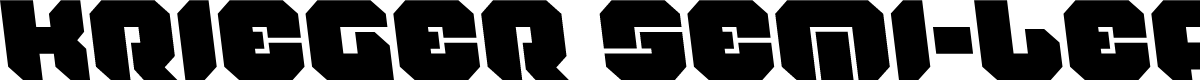 Krieger Semi-Leftalic