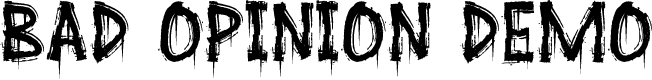 Bad Opinion Demo