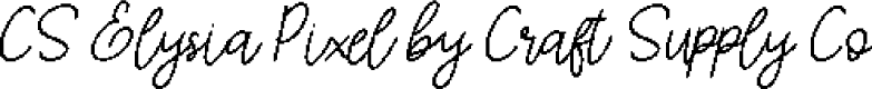 CS Elysia Pixel Regular Demo