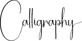 Calligraphy