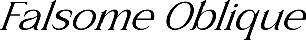 Falsome Oblique