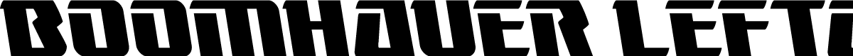 Boomhauer Leftalic