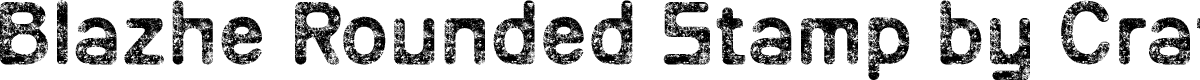 BlazheRoundedStamp-Regular Demo