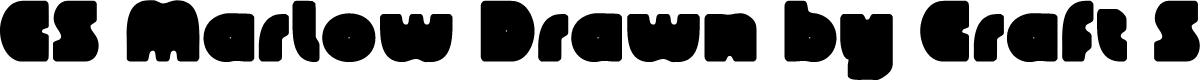 CSMarlowDrawn-Regular Demo