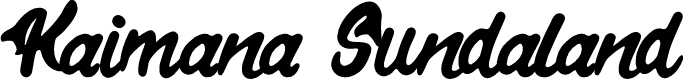 Kaimana Sundaland