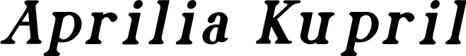 Aprilia Kupril Italic