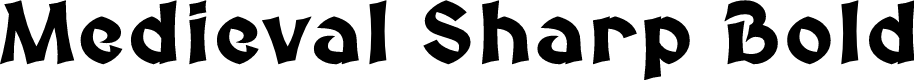 Medieval Sharp Bold