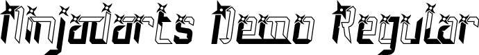 Ninjadarts Demo Regular