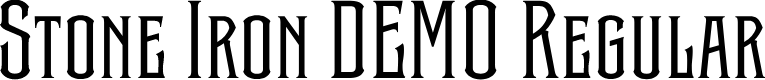 Stone Iron DEMO Regular