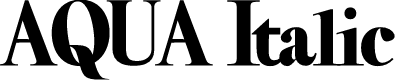 AQUA Italic