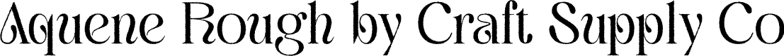 Aquene Rough Demo Regular