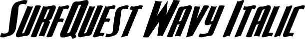 SurfQuest Wavy Italic