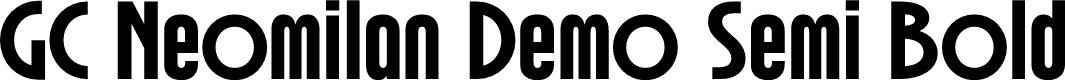 GC Neomilan Demo Semi Bold