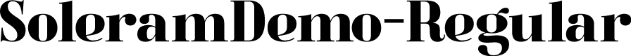 SoleramDemo-Regular