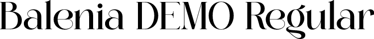 Balenia DEMO Regular