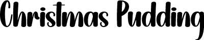 Christmas Pudding