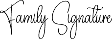 Family Signature