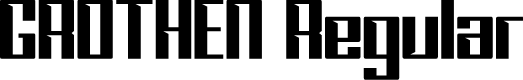 GROTHEN Regular