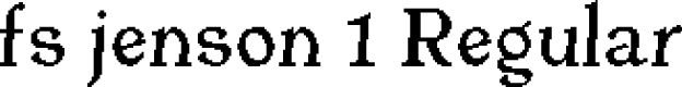 fs jenson 1 Regular