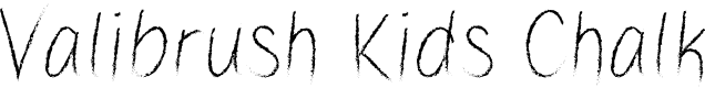 Valibrush Fun Kids Chalk