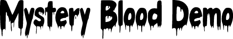 Mystery Blood Demo