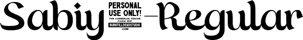 Sabiyah-Regular